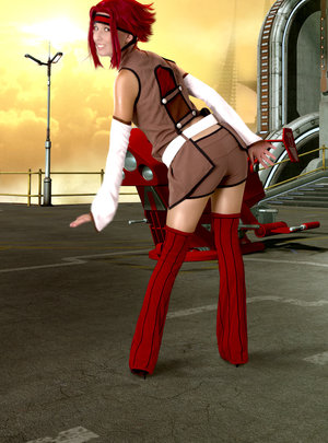 18 year old beauty Agnes takes great care in flaunting perky tits in the nude